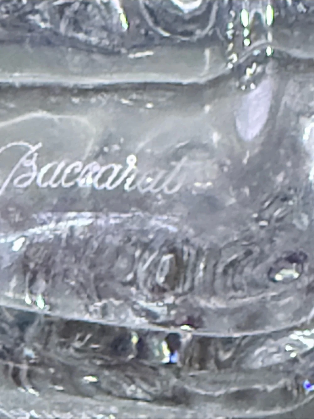 Baccarat Clear Crystal Angel Figurine Set